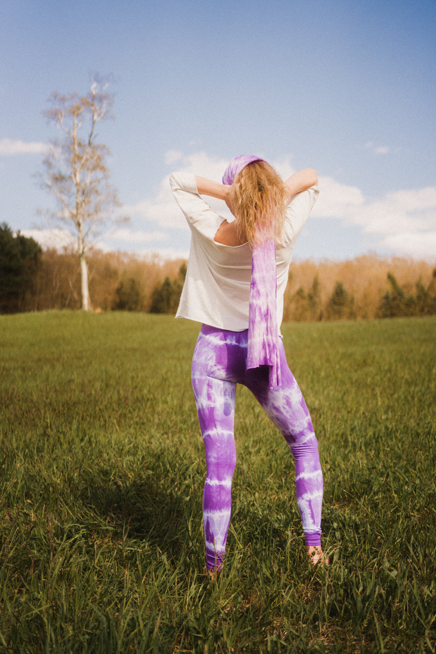 Hand Dyed Leggings